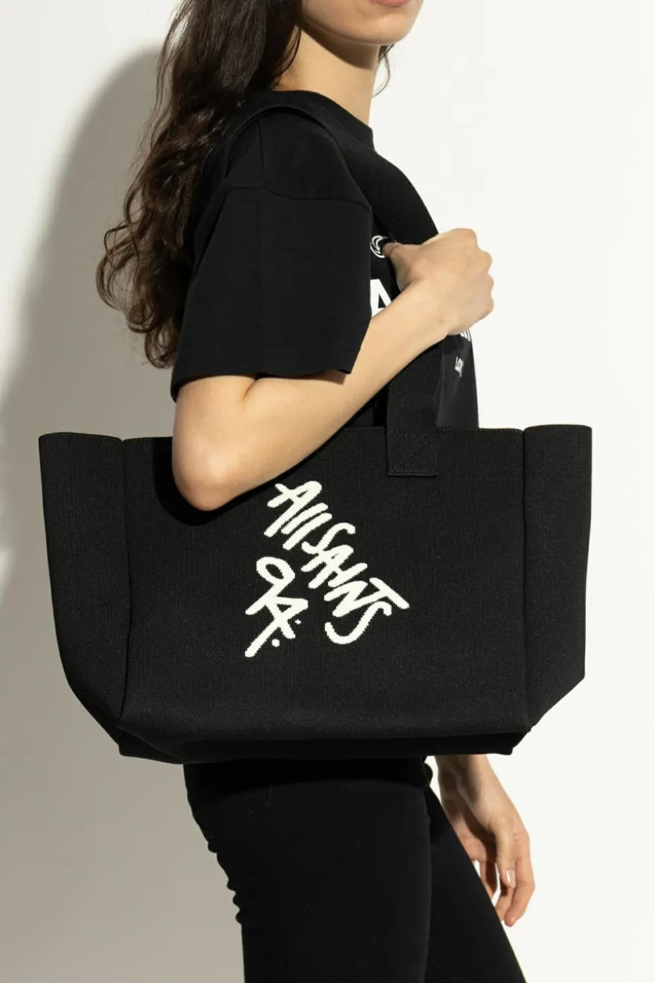 AllSaints BLACK Shopper bag Izzy