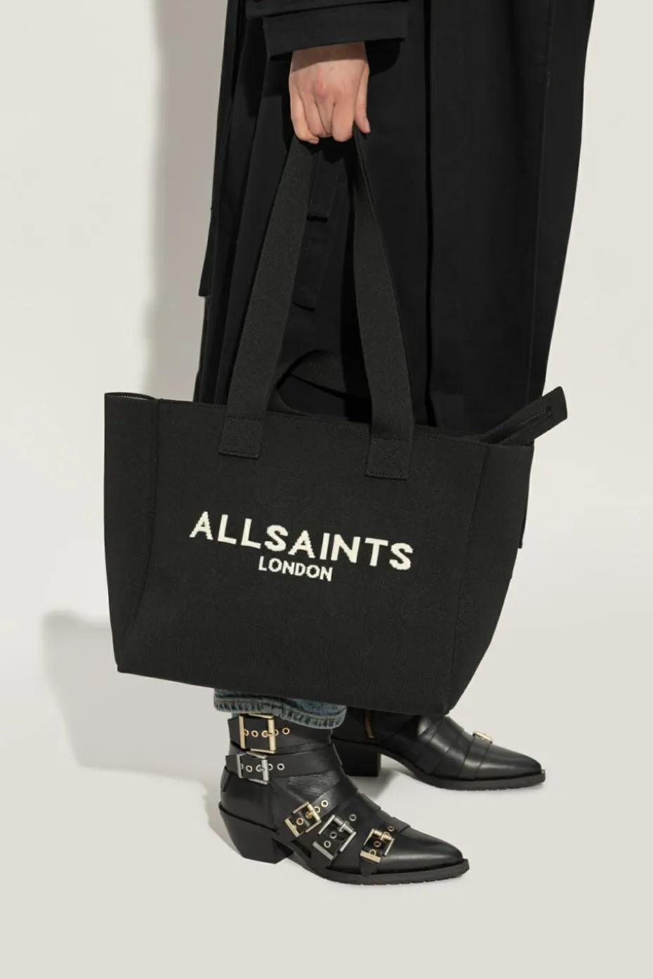 AllSaints BLACK Shopper bag "Izzy Medium"