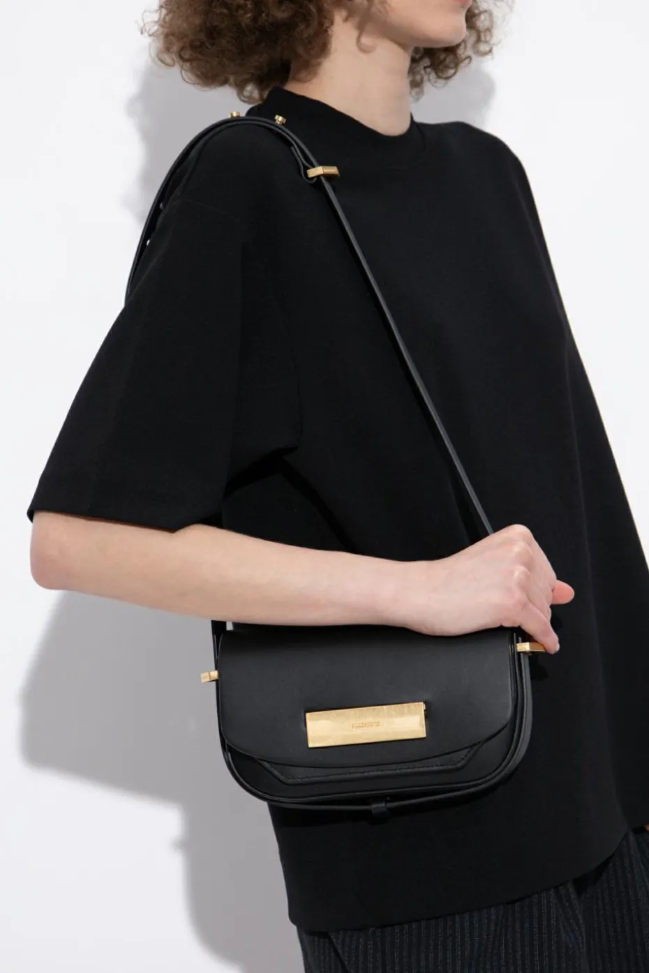 AllSaints BLACK Shoulder bag "Etta"