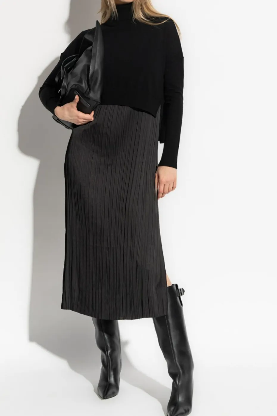 AllSaints BLACK Sweater dress Vittoria