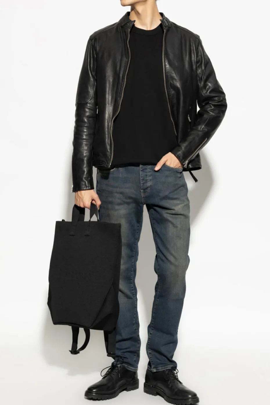 AllSaints BLACK Sweatshirt Raven