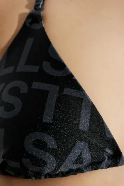 AllSaints BLACK Swimsuit top Saph