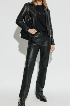 AllSaints BLACK T-shirt "Amelie"