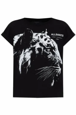 AllSaints BLACK T-shirt "Ivana"