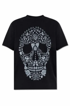 AllSaints BLACK T-shirt "Shkull"
