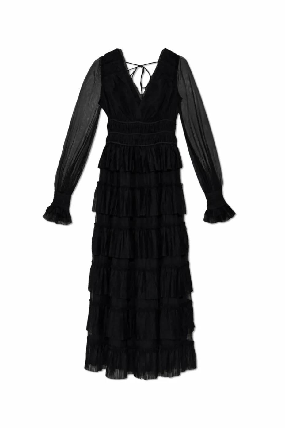 AllSaints BLACK Tulle dress "Xantara"