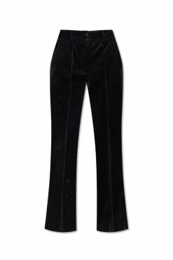 AllSaints BLACK Velvet pants Sevenh