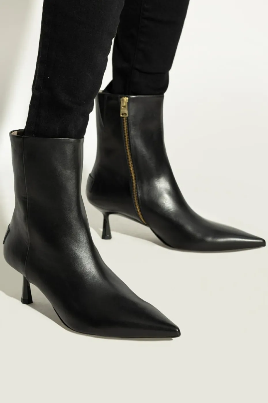 AllSaints BLACK Vivan heeled boots