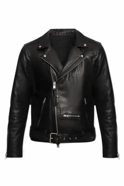 AllSaints BLACK 'Wick' biker jacket