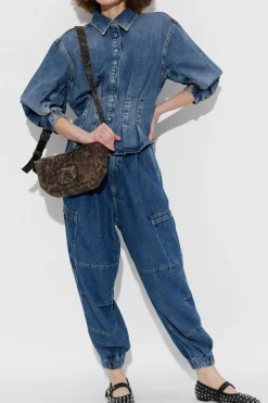 AllSaints BLUE Denim shirt "Nancy"