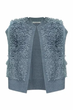 AllSaints BLUE Vest `Elias`