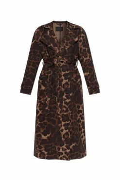 AllSaints BROWN Trench coat "Abel"