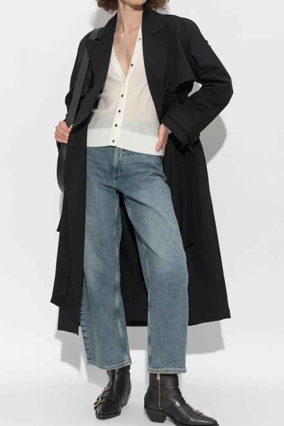 AllSaints cream Cardigan `Honor`