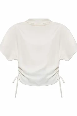 AllSaints cream Leslie top