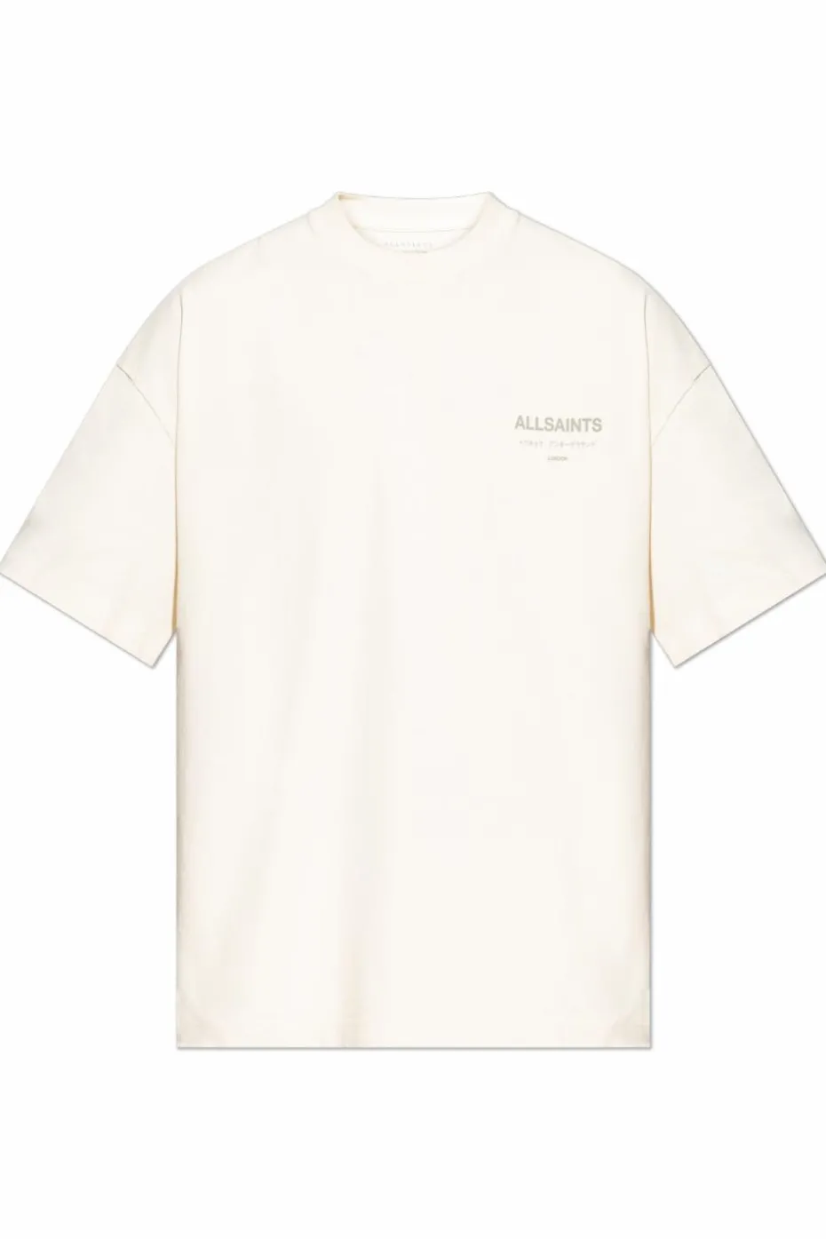 AllSaints cream T-shirt "Underground"