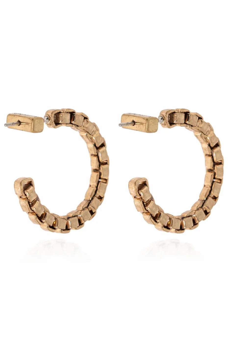 AllSaints GOLD Brass earrings