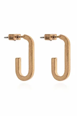 AllSaints GOLD Brass earrings