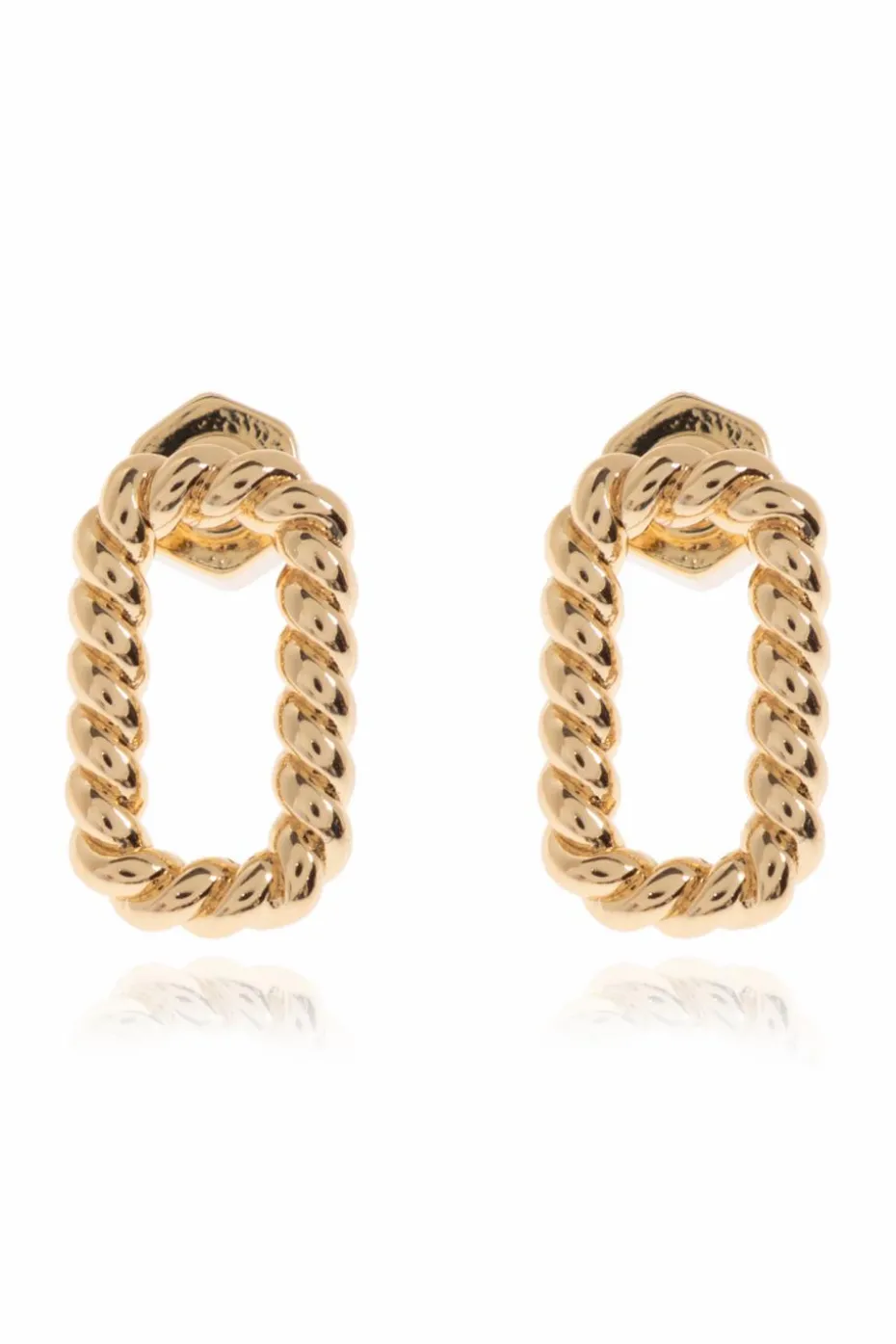 AllSaints GOLD Brass earrings