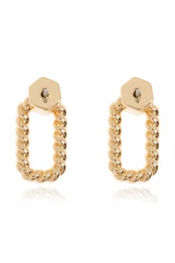AllSaints GOLD Brass earrings