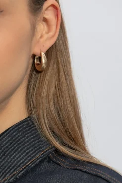AllSaints GOLD Brass earrings