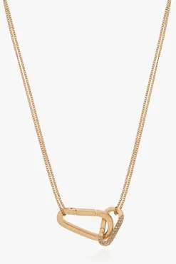 AllSaints GOLD Brass necklace