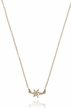AllSaints GOLD Brass necklace