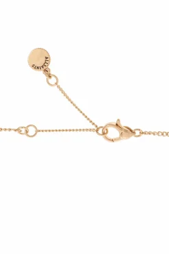 AllSaints GOLD Necklace with heart-shaped pendant