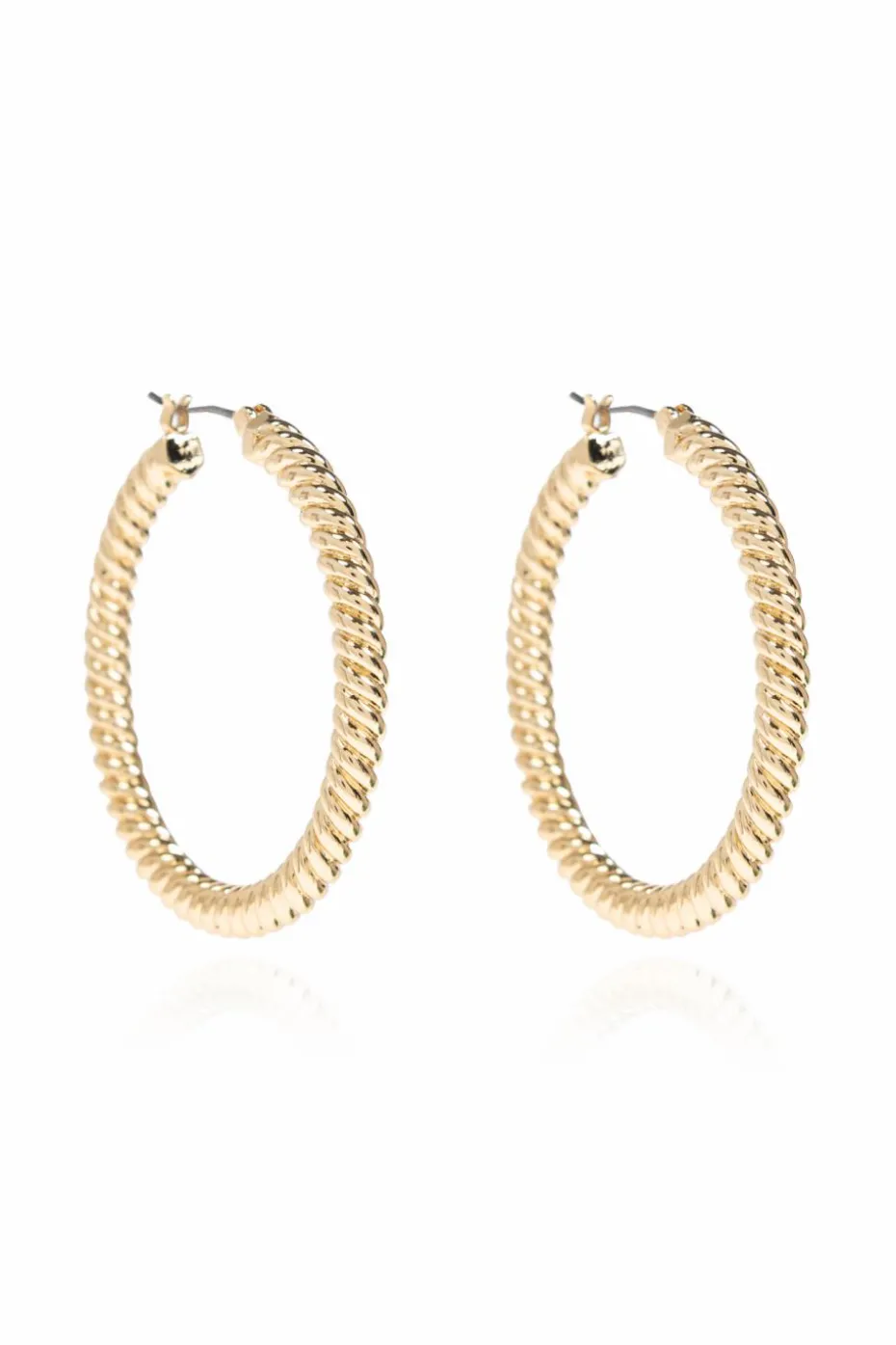 AllSaints GOLD Round earrings