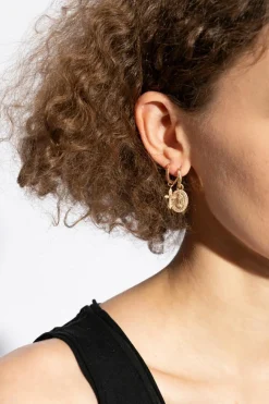 AllSaints GOLD Set of two different earrings