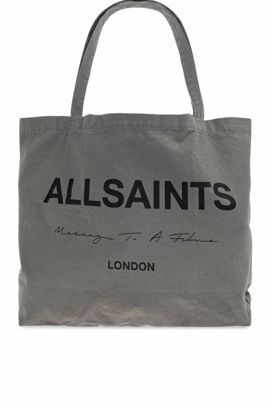 AllSaints GREEN 'Future' shopper bag