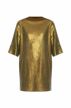 AllSaints GREEN Sequin dress "Fango"