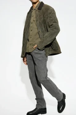 AllSaints GREEN Suede jacket Dakota