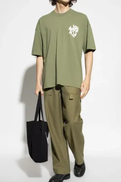 AllSaints GREEN T-shirt "Orlando"