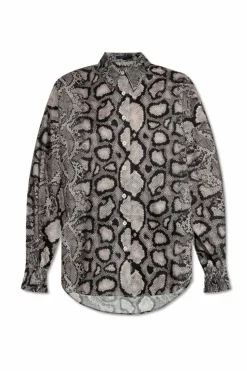 AllSaints GREY Beige shirt Charli