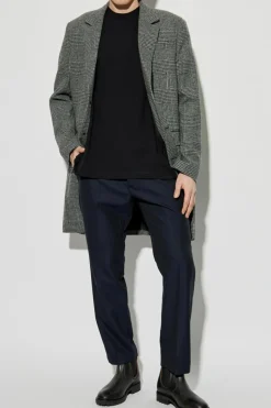 AllSaints GREY Coat Whitlock