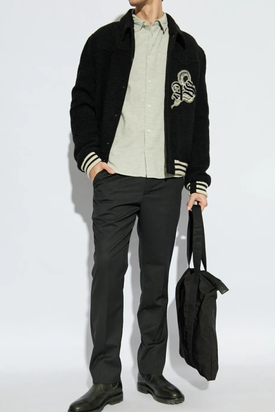 AllSaints GREY Corduroy shirt Lorella