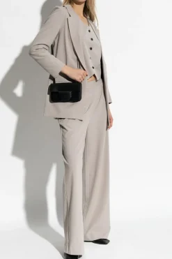 AllSaints GREY Creased trousers Aleida