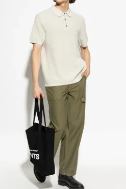 AllSaints GREY Polo Aspen