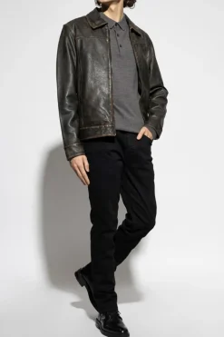AllSaints GREY Polo `Mode`