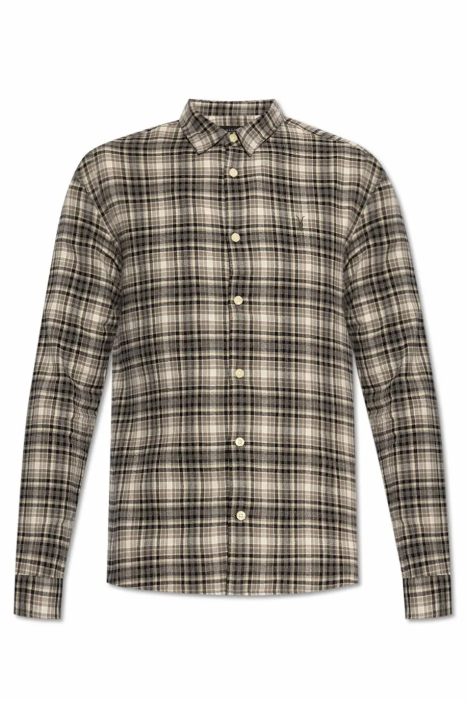 AllSaints GREY Shirt Gratton