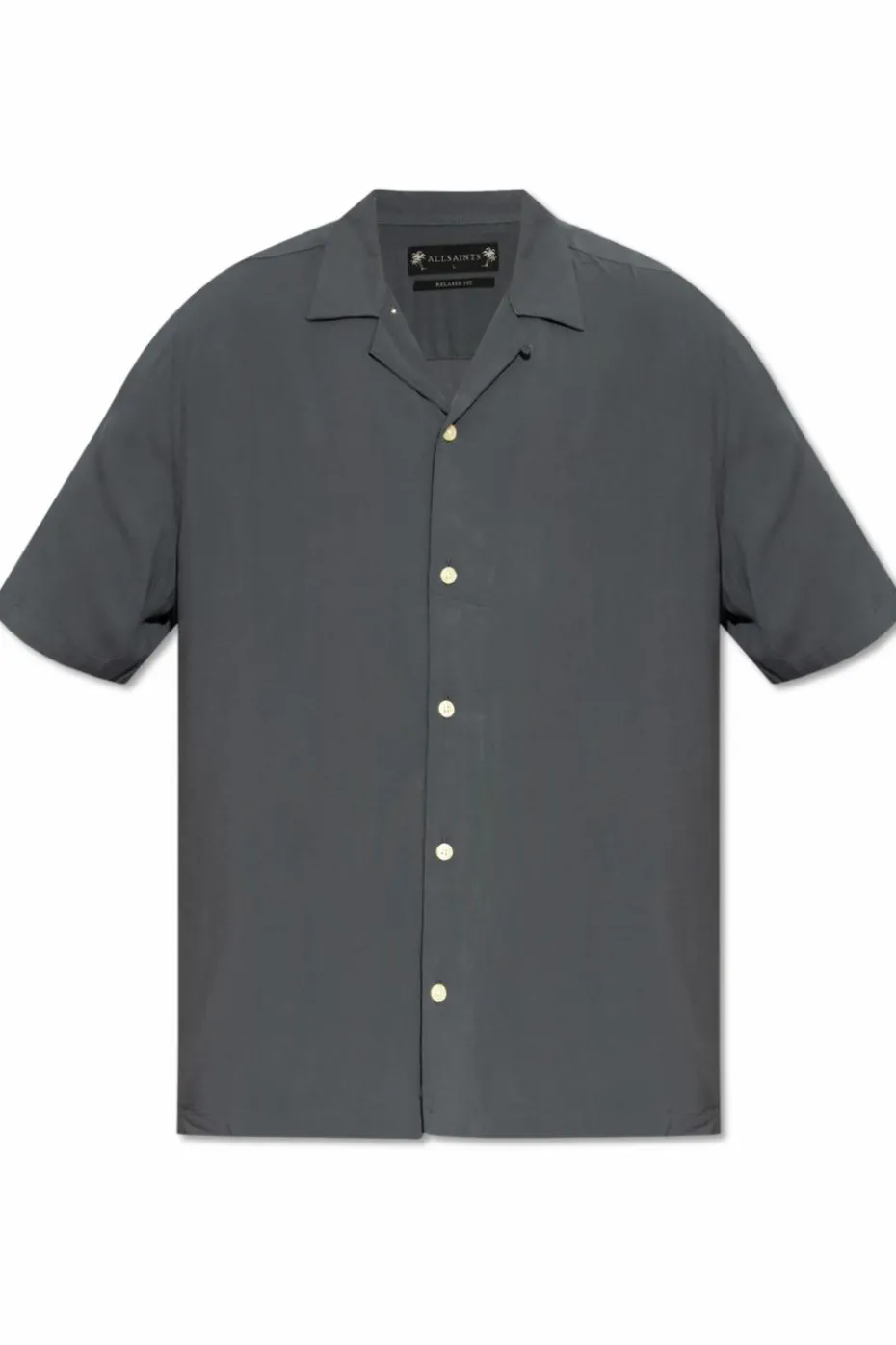 AllSaints GREY Short Sleeve Shirt Venice
