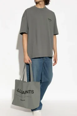 AllSaints GREY T-shirt 'Xander'