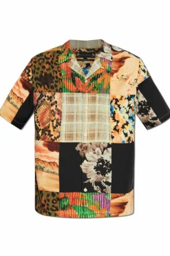 AllSaints MULTICOLOUR Patterned shirt Patche