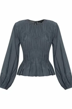 AllSaints NAVY BLUE "Melani" top