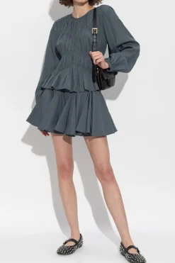 AllSaints NAVY BLUE "Melani" top
