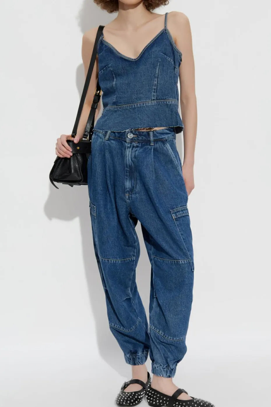 AllSaints NAVY BLUE "Sol" jeans
