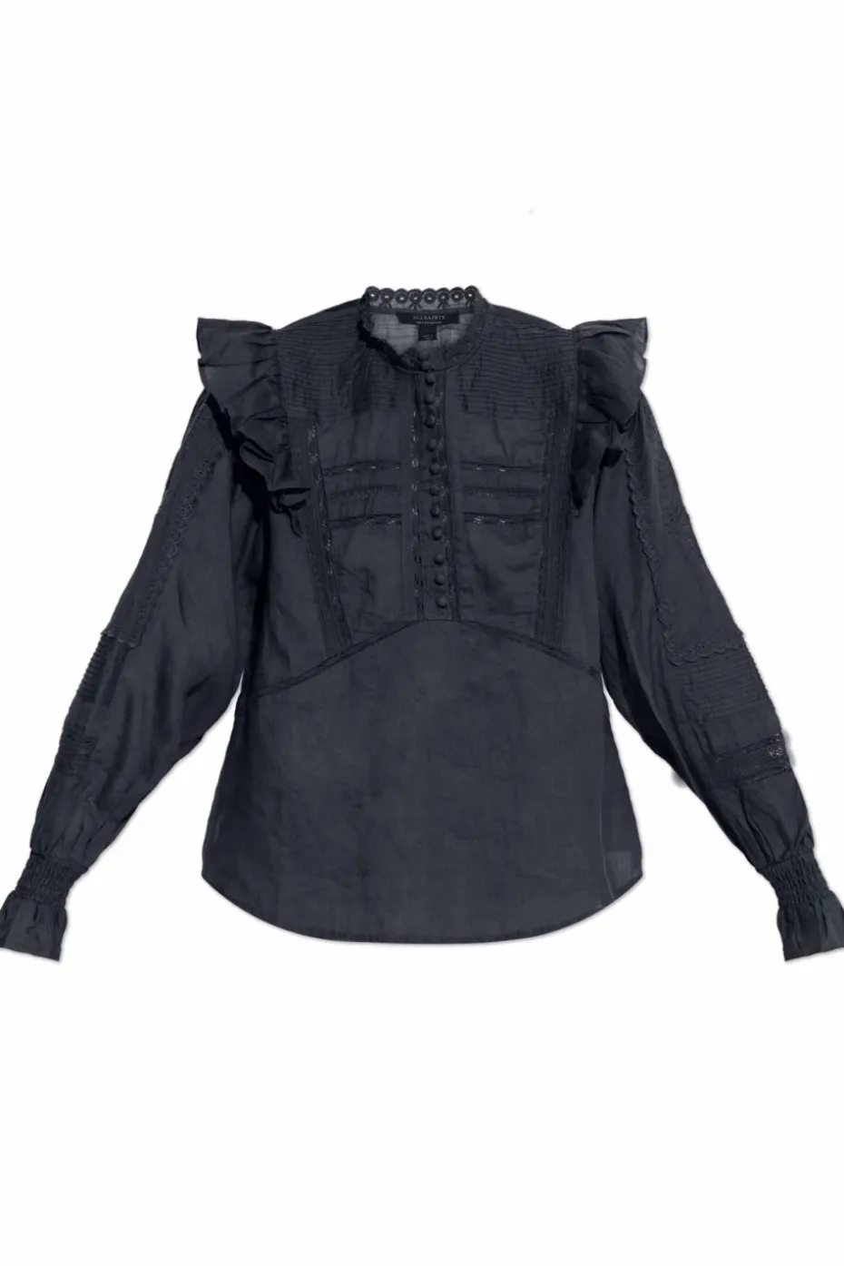 AllSaints NAVY BLUE Top Heather