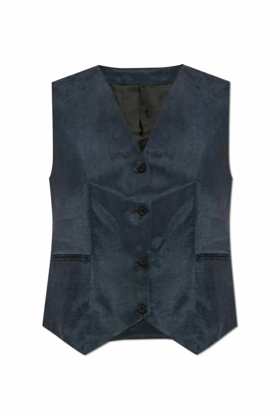AllSaints NAVY BLUE Vest Averie