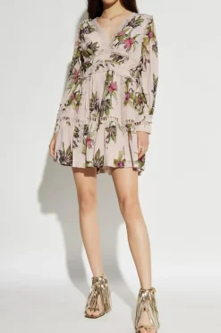AllSaints PINK Dress Xanthe