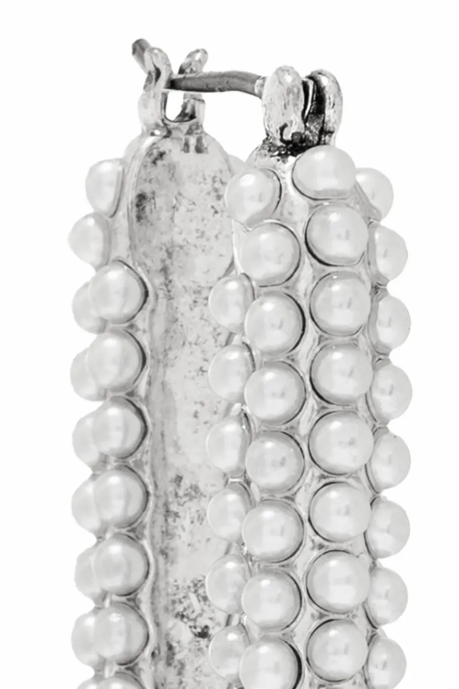 AllSaints SILVER Brass earrings